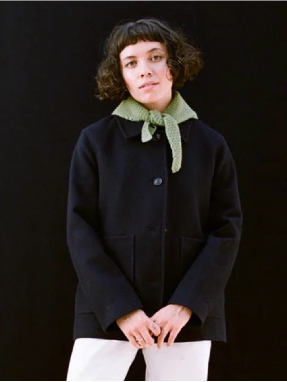 Paynter Batch 16.5 Wool Chore Coat Midnight Blue XS